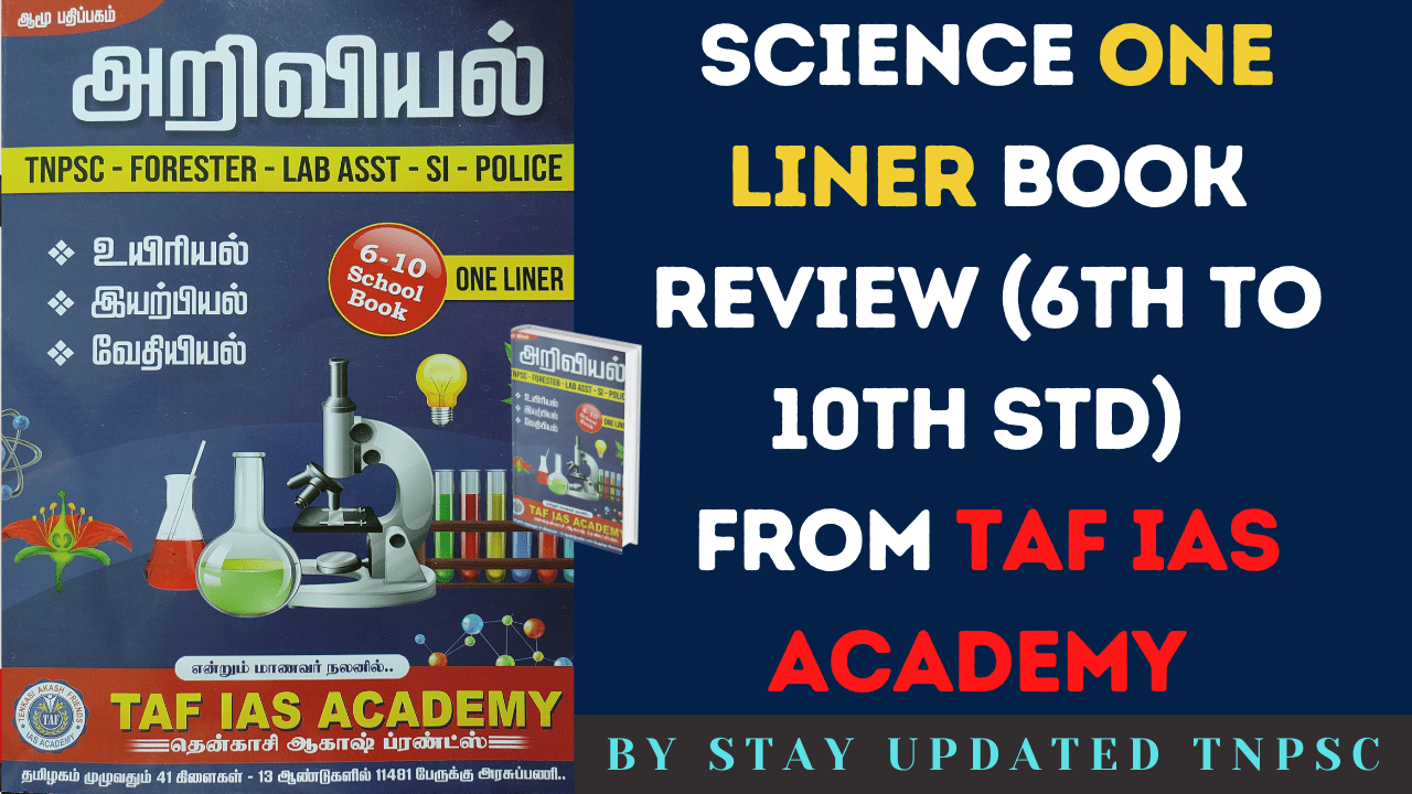 TAF IAS ACADEMY Science One liner pdf download