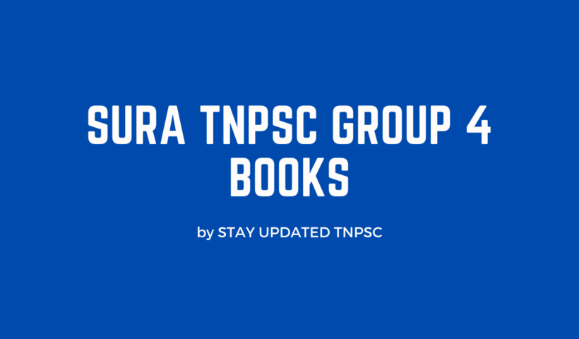 Sura tnpsc group 4 books