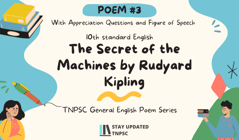 The Secret of the Machines from 10th English